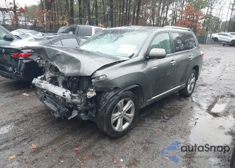 2013 Toyota Highlander Limited V6 z USA, uszkodzony, nr VIN 5TDDK3EHXDS218624